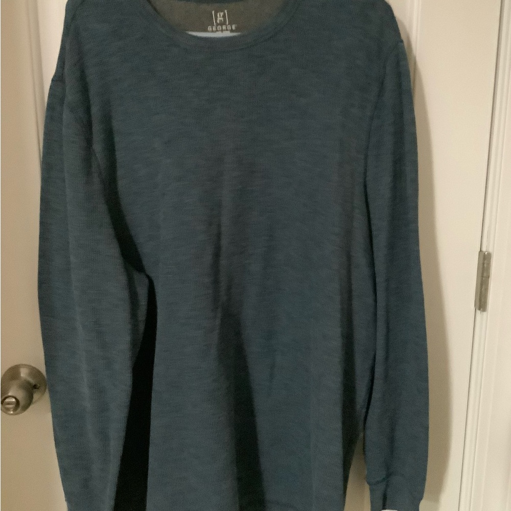George Men's Thermal Crew Neck Shirt